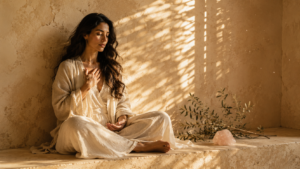 sacred feminine woman meditation Divine Mother energy